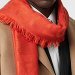 Burberry Шёлковый шарф Unisex Vermilion - фото 5