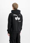 Худи Alpha Industries LABEL , Black - фото