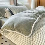 LUOLAI HOME Комплект постельного белья, 150 см, 4 предмета - фото 5