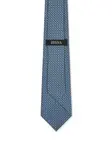 Шелковый галстук Zegna, синий - фото 2