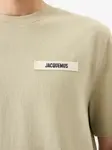 Футболка Gros Grain с логотипом JACQUEMUS, зеленый - фото 4