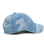 Aape Хлопковая бейсболка унисекс, Blue BLL - фото 5