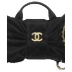 CHANEL Нейлоновая мини-сумка женская черная - фото 2