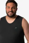 Tank basic 2er pack rundhals top Men Plus, Black - фото 2
