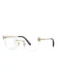 Украшенные очки Chopard Eyewear, золотой - фото