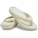 Унисекс шлепанцы Mellow Recovery Flip Crocs, бежевый - фото 2