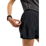 Шорты Odlo Zeroweight 3 Inch shorts, черный - фото 5