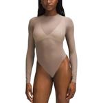 Женский боди Lululemon, Coffee/Taupetastic - фото 3