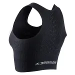 ENERGIZER 4.0 CROP X-Bionic женский топ для фитнеса, чёрный - фото 2
