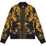 VERSACE JEANS COUTURE Бомбер с барочным принтом, Black - фото