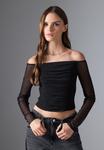 Топ Even&Odd Long sleeved top, Black - фото