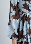 Платье Alma en Pena Day dress, Dark Marbled Brown/Mottled Dark Brown - фото 3