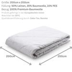 Одеяло WOODEK белый, 200/200 см - фото 4