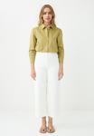 Блуза Jimmy Key Button-down blouse, Khaki - фото 2