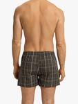 Хлопковые узорчатые боксеры Hanro, Urban Check - фото 2