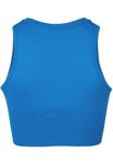 GORILLA WEAR Бесшовный укороченный топ Olivia - синий - фото 5