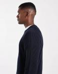 Ребристый джемпер Jack & Jones темно-синего цвета - фото 4