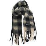 Шарф из полиэстера плюш унисекс WARRIOR, черный - фото 5