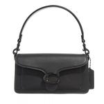Сумка polished pebble leather tabby shoulder bag 20 Coach, черный - фото