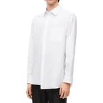 Асимметричная рубашка LOEWE, белый - фото 7