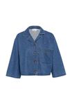 Блузка на пуговицах KAYO Saint Tropez, цвет Medium Blue Denim - фото 5