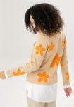 Свитер Aniston SELECTED, Orange/Apricot/Light orange - фото 5