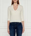 Свитер из шерсти Liu Jo Regular Fit, кремовый - фото