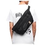 Nike Тканевая поясная сумка Regular Unisex черная, Spider - фото 3