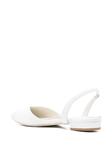 Кожаные балетки GINISSIMA, белый - фото 3
