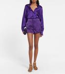 Атласные шорты TOM FORD, фиолетовый - фото 2