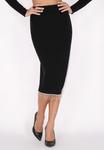 Юбка-карандаш faina, черный - фото