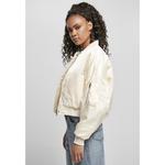 Куртка Urban Classics Oversized Satin Big, белый - фото 2