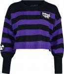 Вязаный свитер Motionless In White EMP Signature Collection, черный/фиолетовый - фото