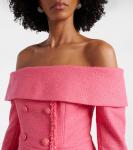 Мини-платье из крепа Монтана Rebecca Vallance, Rose - фото 4