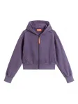 Толстовка на молнии Woolrich Kids, фиолетовый - фото