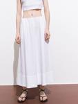 Юбка MANGO CRETA, белый - фото 2