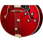 Электрогитара Epiphone Broadway Hollowbody винно-красная - фото 4