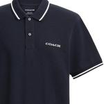 COACH SS25 Поло мужское marine blue - фото 5