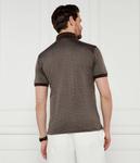 Рубашка поло Regular fit Emporio Armani, коричневый - фото 3