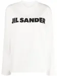 Толстовка с логотипом JIL SANDER, белый - фото