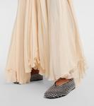 Декорированные балетки marcy Khaite, черный - фото 4