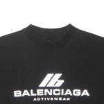 Футболка унисекс черная Balenciaga, черный - фото 6