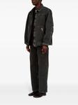 MM6 Maison Margiela джинсовая куртка с логотипом, черный - фото 6