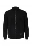 Толстовка s.Oliver Zip-up sweatshirt, Schwarz/Black - фото 6