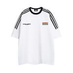 Футболка унисекс Masongarments, белый серый хизер - фото 3