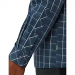 Рубашка VAUDE Albsteig III, синий - фото 6