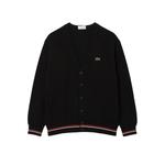 LACOSTE SS25 Вязаный свитер Men's DVI/Black - фото