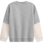 Детский свитшот GAP, светло-серый - фото 4