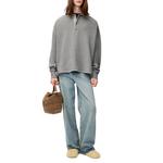 Поло свитшот LOEWE, серый - фото 5