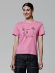 Рубашка Watapparel  Le poulet - das Huhn, Rose - фото 3